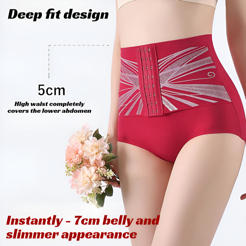 『Brelira』High Waist Shaping Panties with Adjustable Tummy Control