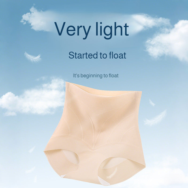『Brelira』High Waist Jelly Panties Ice Silk Seamless Tummy Control Butt Lift  Breathable Slim Body Shaper/Corset/Panty
