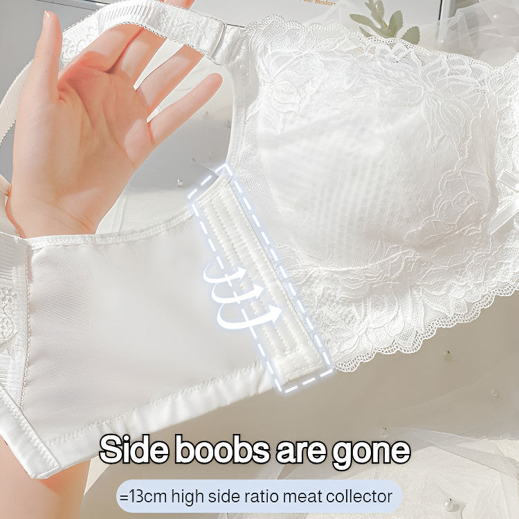 『Brelira』Ultra-Thin Lace Minimizer Bra with Full Cup Support