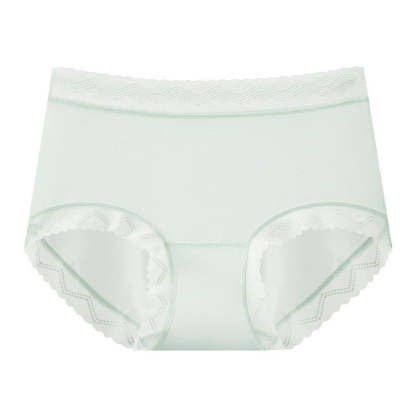『Brelira』Ice Silk Seamless Panties Sexy Lace Antibacterial Invisible Breathable Panty Quick Dry Women Underwear