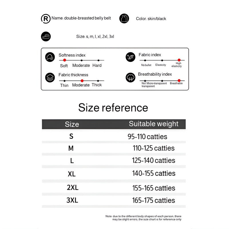 『Brelira』Waist Trainer Body Shaper Corset Belt Tummy Control Double Compression Slimming Girdle Postpartum Binder Breathable Shapewear