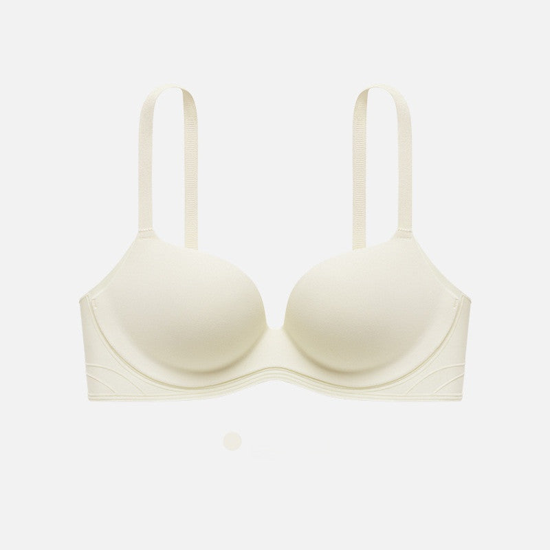 『Brelira』Seamless Push Up Bra Wireless Small Chest Gathered Adjustable Bra Women Lingerie