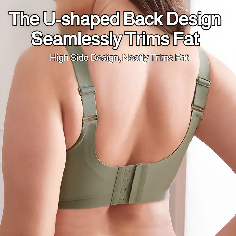 『Brelira』Sexy Seamless Minimizer Bra Women Wireless Full Cup Underwear Sleepwear Bra Female Plus Size Lingeire