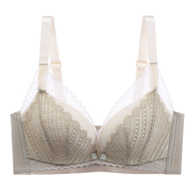 『Brelira』Nursing Bra Front Closure Maternity Anti-Sagging Wireless Women Pregnancy Breastfeeding Comfortable Underwear
