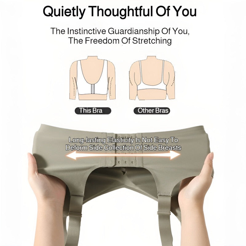 『Brelira』Sexy Seamless Minimizer Bra Women Wireless Full Cup Underwear Sleepwear Bra Female Plus Size Lingeire