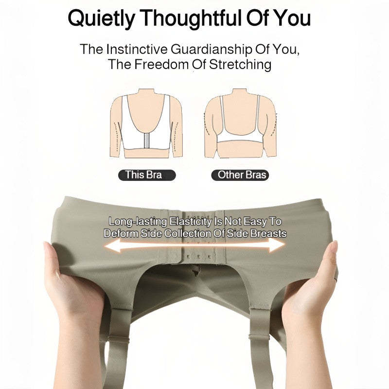 『Brelira』Sexy Seamless Minimizer Bra Women Wireless Full Cup Underwear Sleepwear Bra Female Plus Size Lingeire