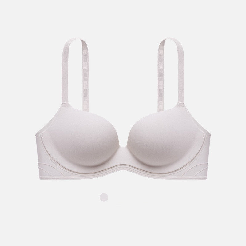 『Brelira』Seamless Push Up Bra Wireless Small Chest Gathered Adjustable Bra Women Lingerie