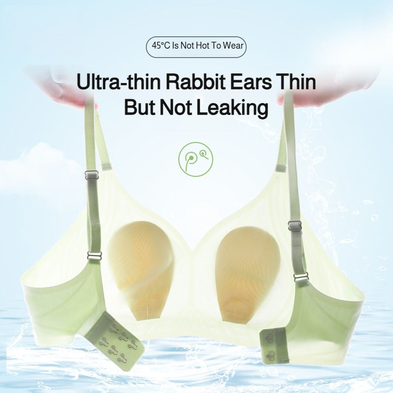 『Brelira』Rabbit-Ear Cup Wireless Minimizer Bra – Ultra-Thin, Cooling & Anti-Sagging Support
