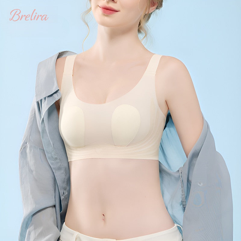 『Brelira』Wireless Minimizer Bra with Rabbit Ear Full Cup Support