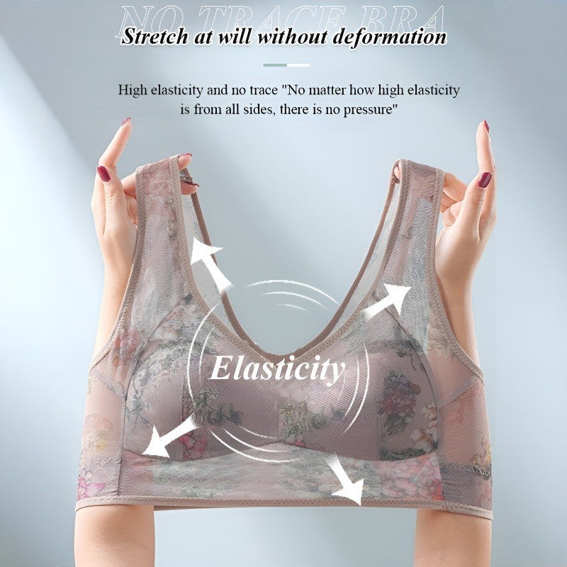 『Brelira』Ultra-Thin Seamless Wireless Bra – Fixed Cup & Lightweight Comfort