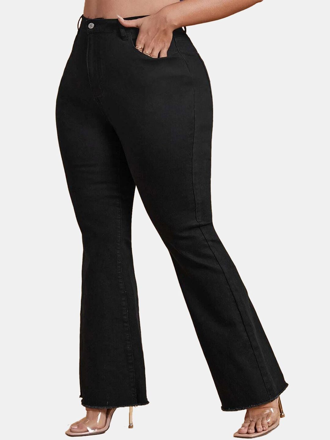 Kotty Women Jean Bootcut High-Rise Stretchable Jeans