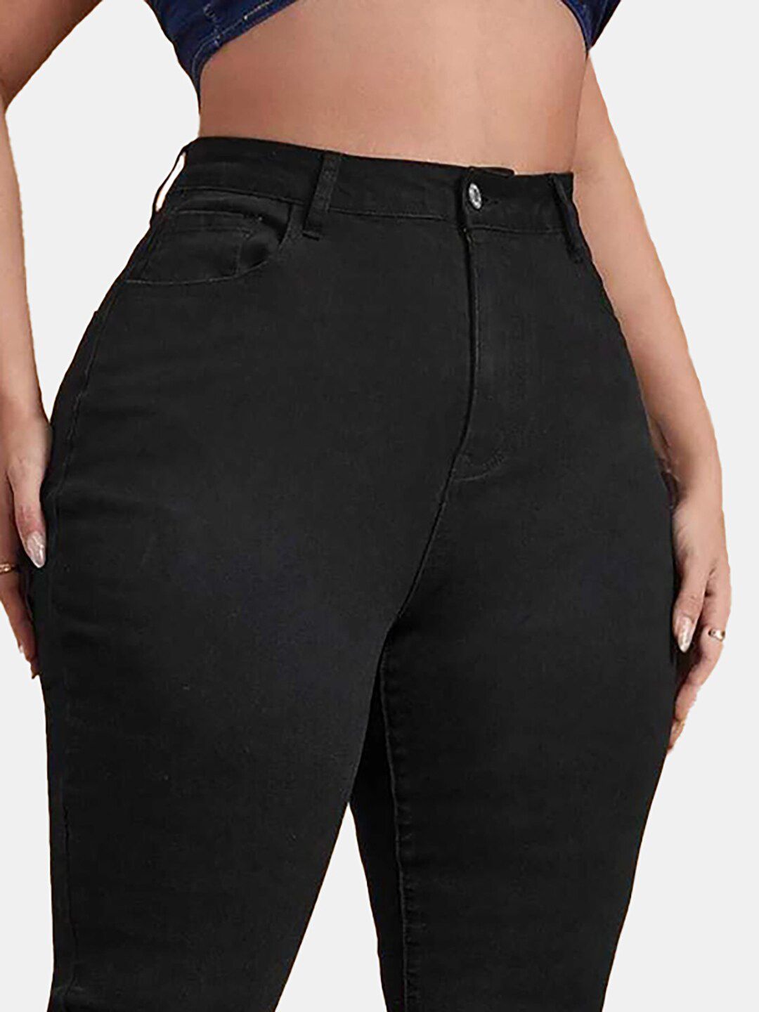 Kotty Women Jean Bootcut High-Rise Stretchable Jeans