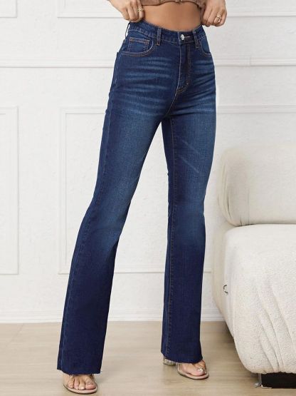 Kotty Women Bootcut High-Rise Stretchable Jeans