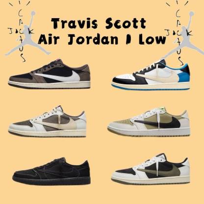 Travis Scott倒鉤AJ1 Low  系列