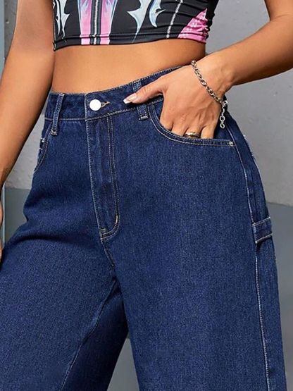 Kotty Women Blue Jean High-Rise Clean Look Stretchable Jeans