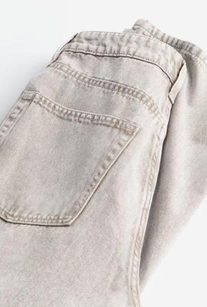 Beige Jeans - UrbanClubCo.