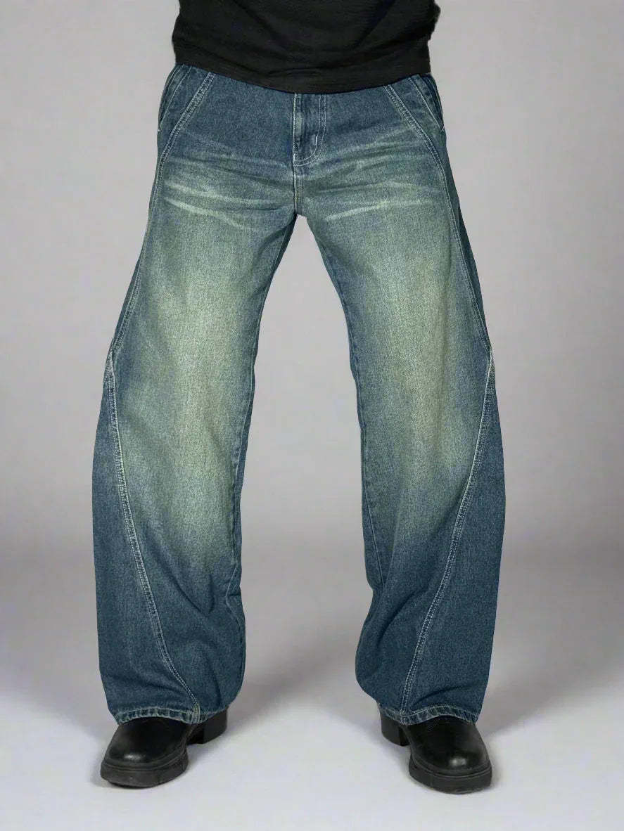 All Out Vintage Extreme Baggy Jeans - UrbanClubCo.