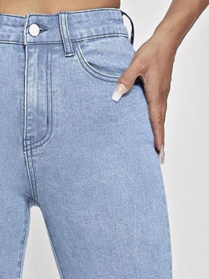 Kotty Women Bootcut High-Rise Stretchable Jeans