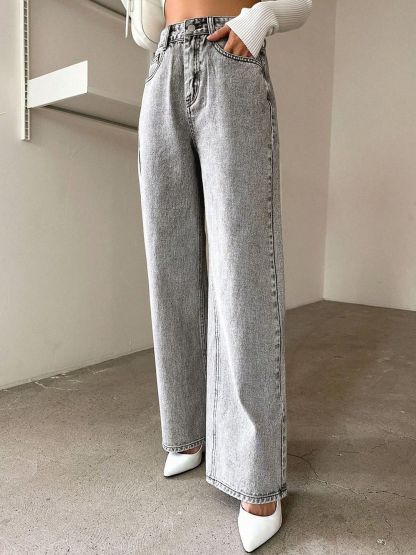 Kotty Women High-Rise Clean Look Crinkle Stretchable Jeans