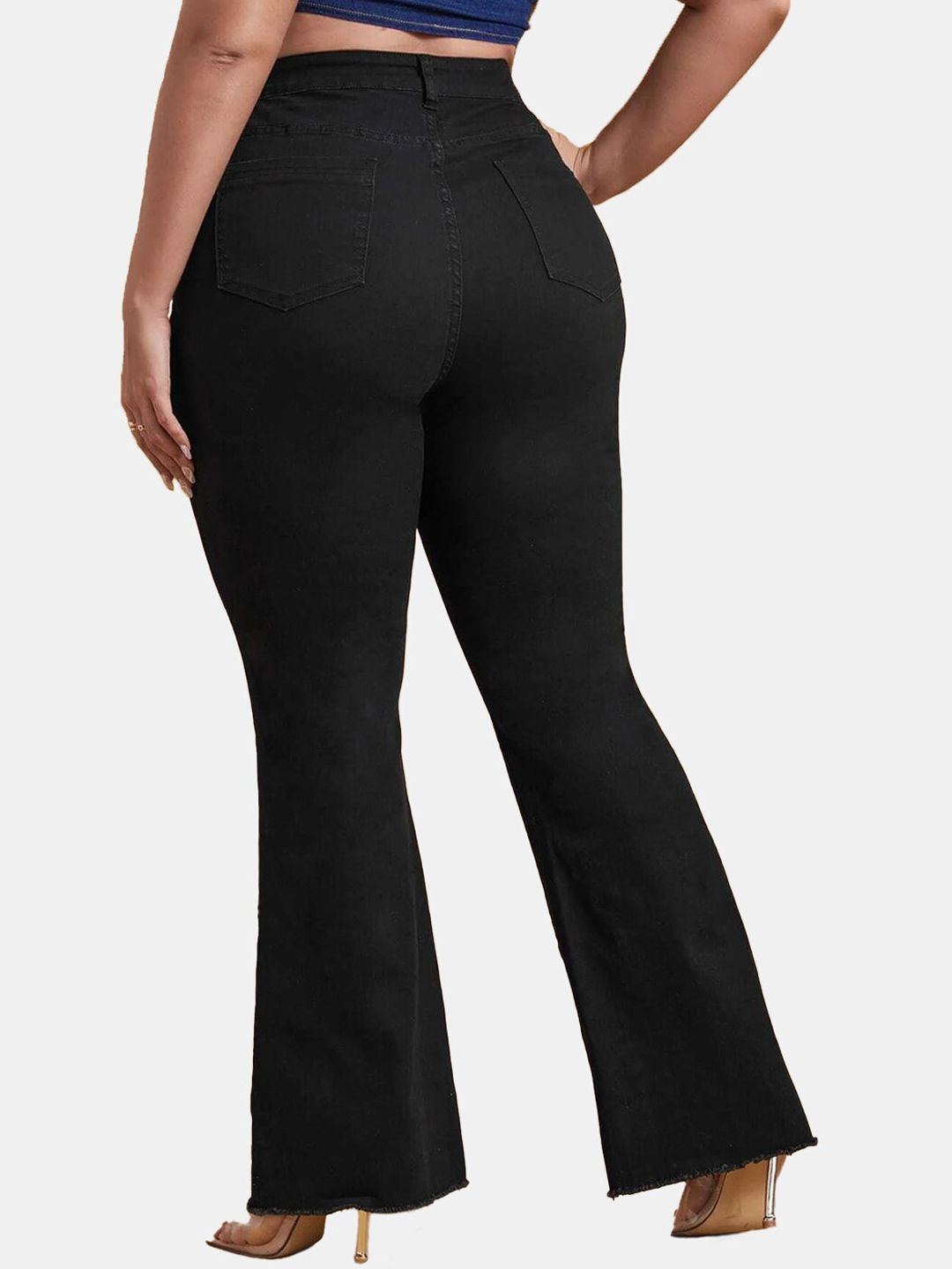 Kotty Women Jean Bootcut High-Rise Stretchable Jeans