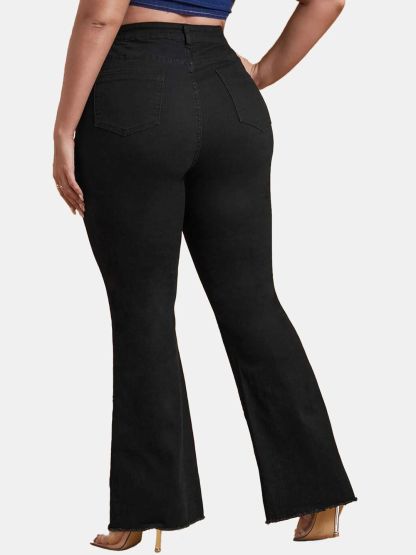 Kotty Women Jean Bootcut High-Rise Stretchable Jeans