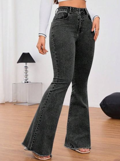 Kotty Women Bootilicious Bootcut Mid-Rise Stretchable Jeans