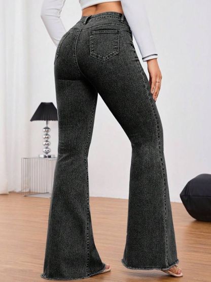 Kotty Women Bootilicious Bootcut Mid-Rise Stretchable Jeans