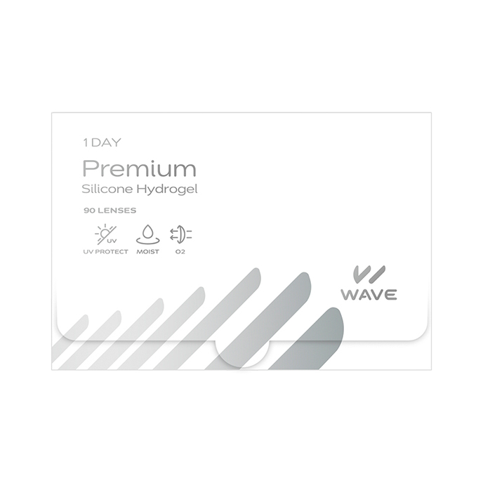 WAVEワンデー UV プレミアム 90枚入り