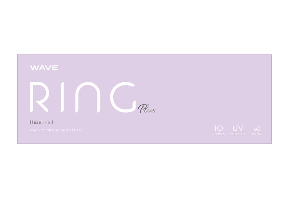 WAVEワンデー UV リング plus ヘーゼルベール 10枚入り