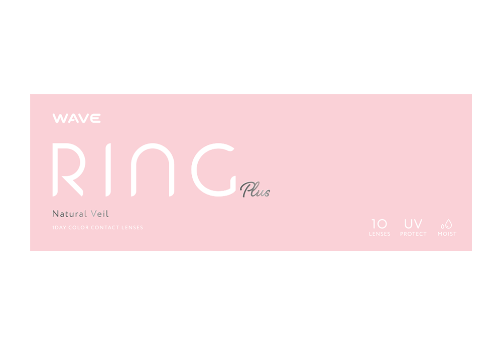 WAVEワンデー UV リング プラス ナチュラルベール 10枚入り