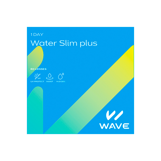 WAVEワンデー UV ウォータースリム プラス 60枚入り