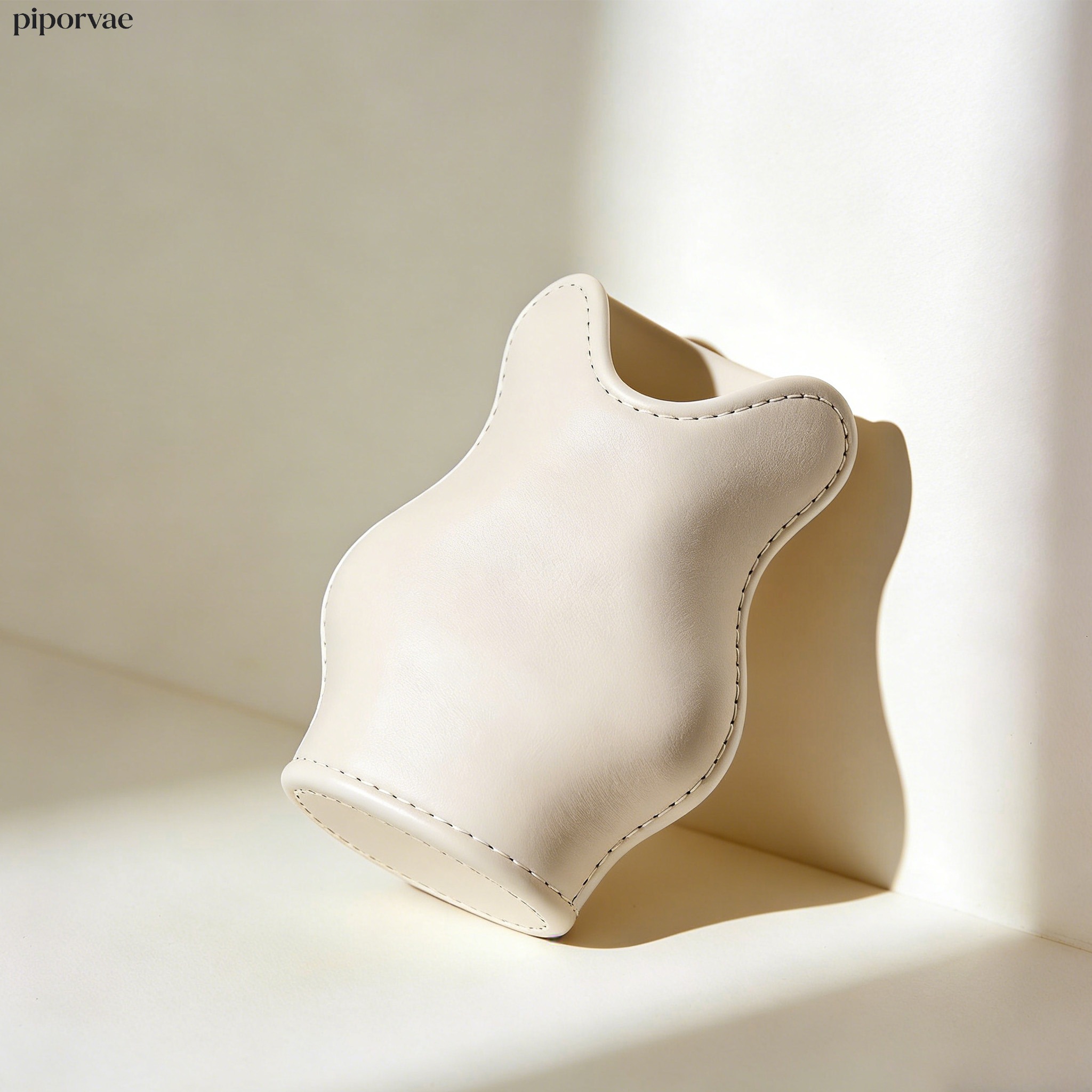 皮質便攜棉籤筒