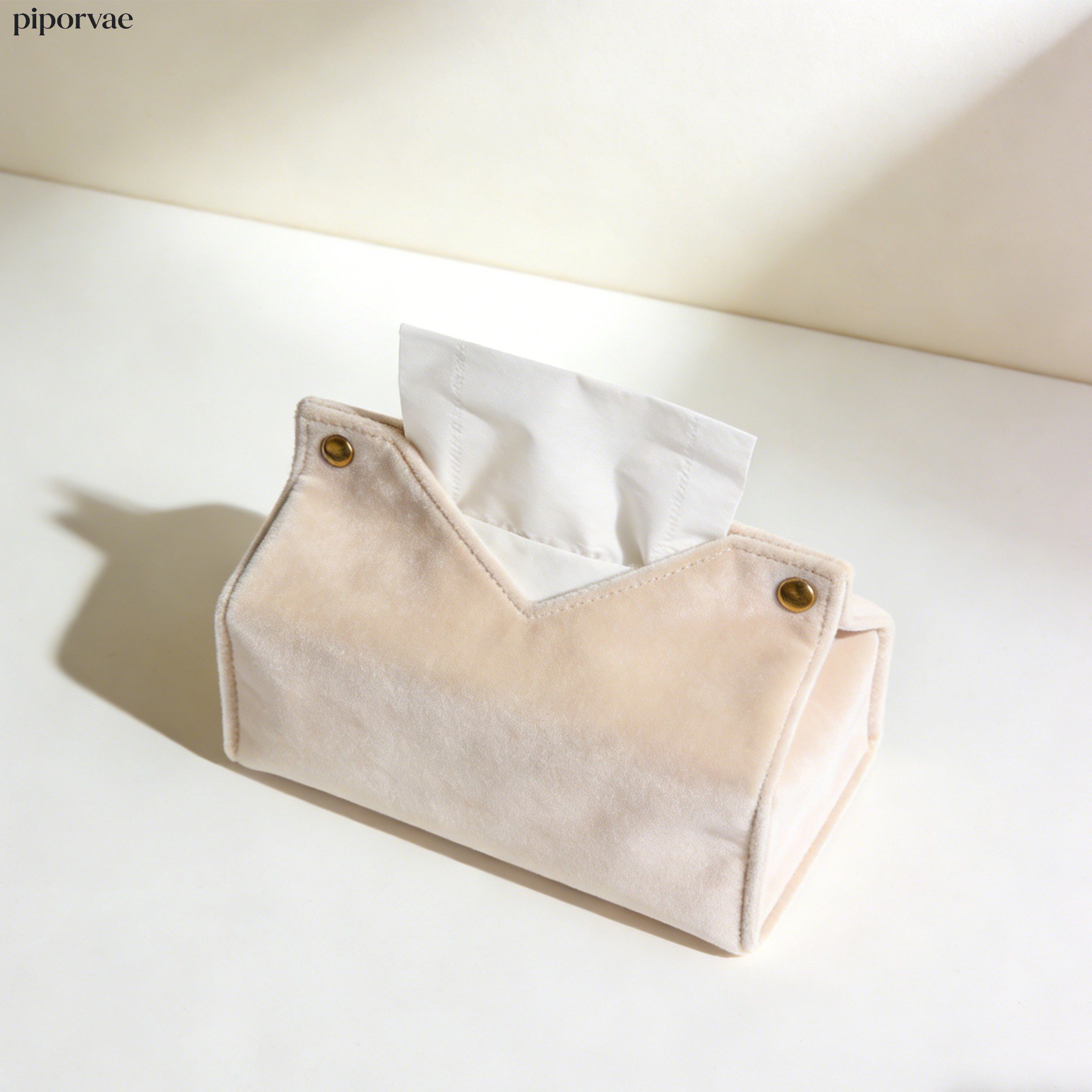 高質感布面紙巾套雙入組合