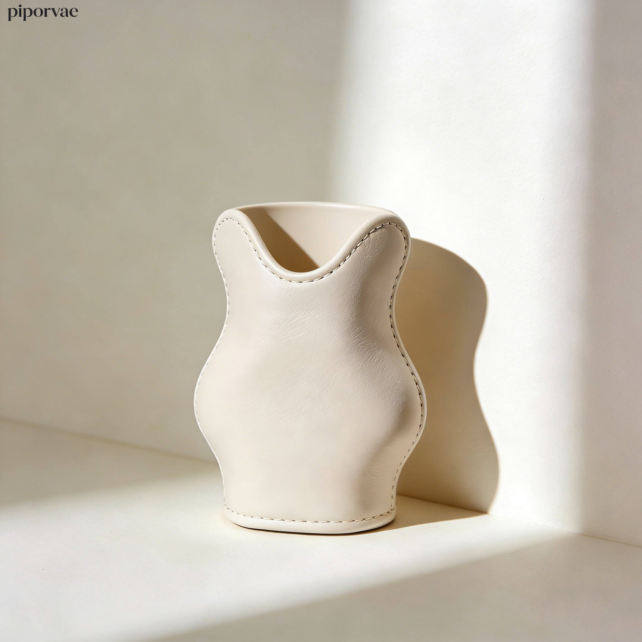 皮質便攜棉籤筒