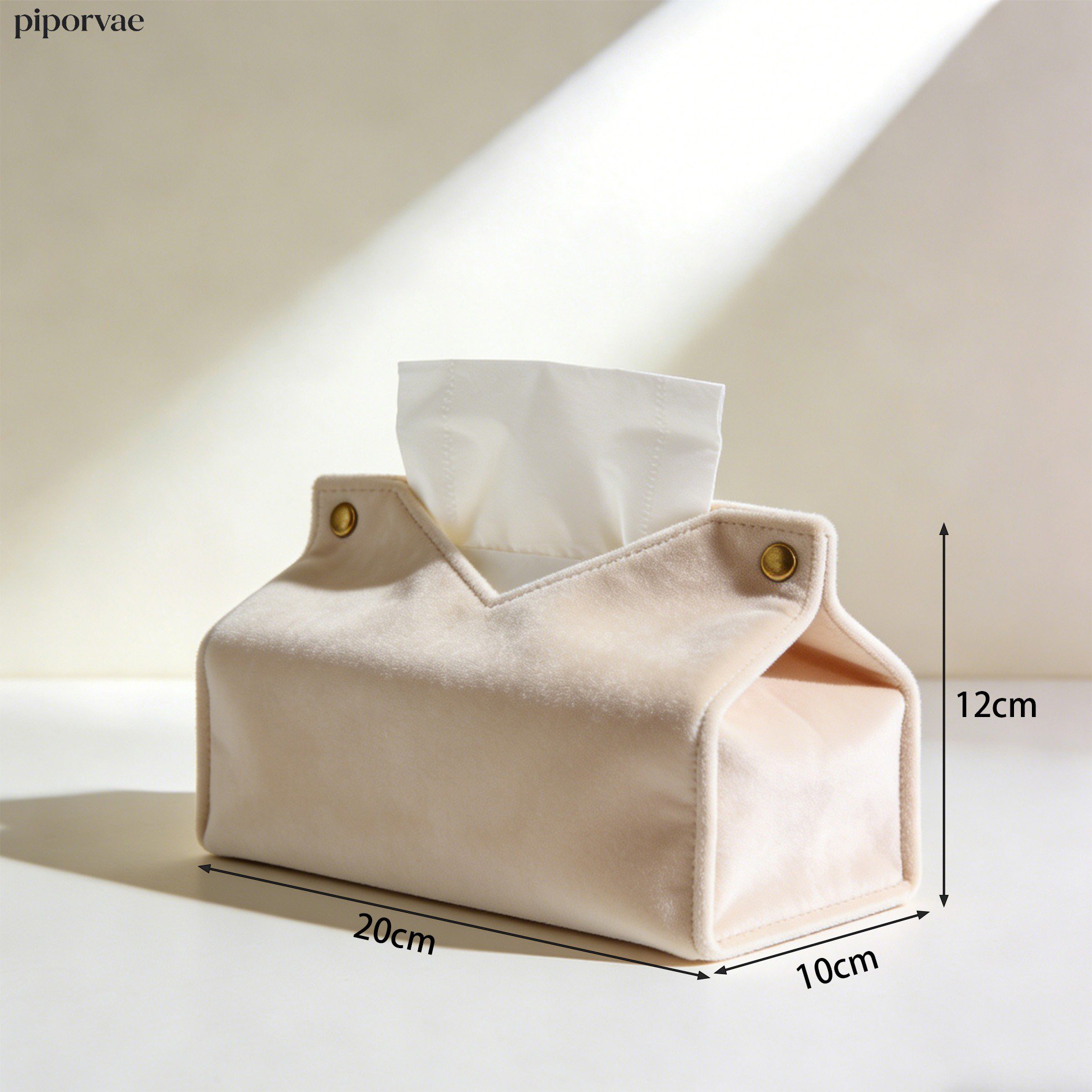 適用多種尺寸紙巾的布面紙巾套