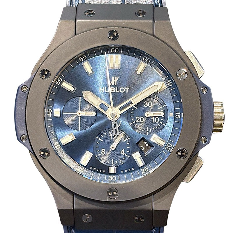 HUBLOT ビッグバン セラミック Blue 301.CI.7170.LR チタン セラミック Automatic Men's Watch