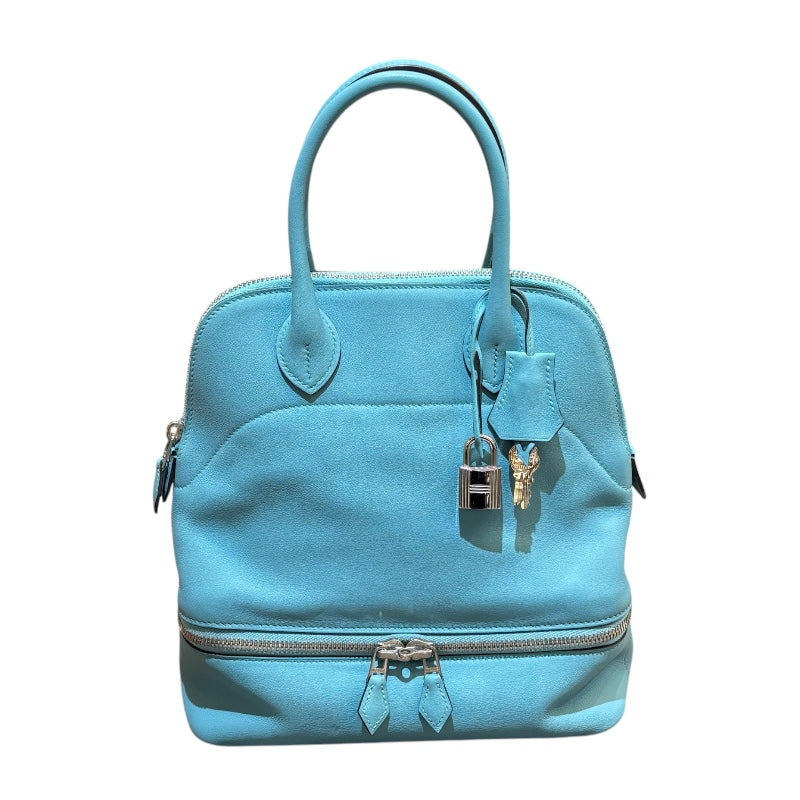 HERMES ボリードスクレ T刻印 Blue サンシエール スイフト Ladies' ハンド Bag