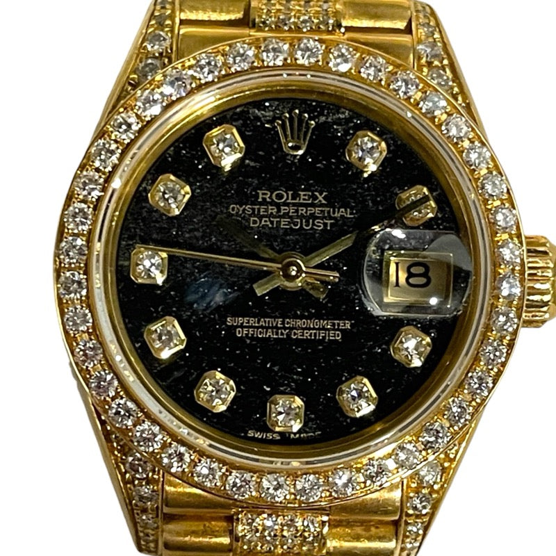 ROLEX Datejust E番 69158G フェライト K18YG Ladies' Watch