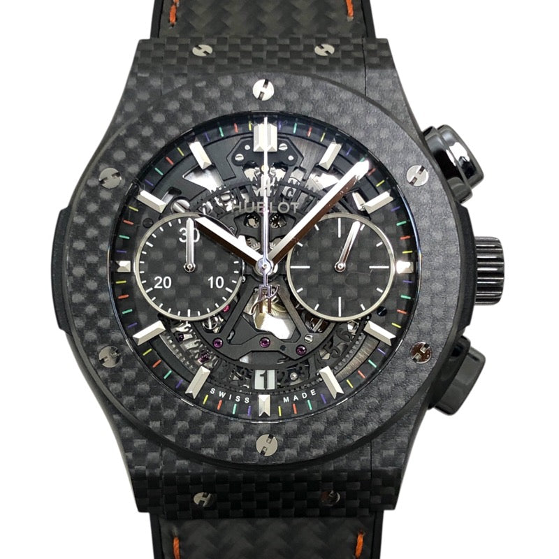 HUBLOT Classic フュージョン アエロフュージョン クロノグラフ 525.QX.1799.QR.BBE15 キースヘリング/ベストバディーズ カーボン Automatic Men's Watch