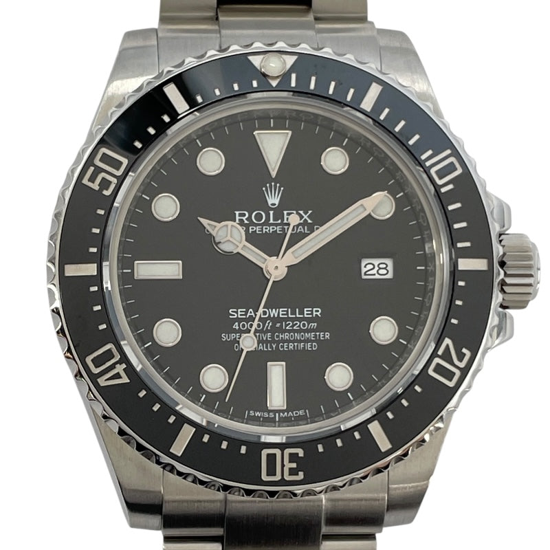 ROLEX Sea-Dweller 116600 Black SS Men's Watch