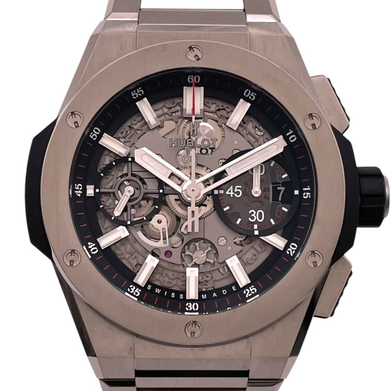 HUBLOT ビッグバン インテグラル チタニウム 451.NX.1170.NX スケルトン チタン Automatic Men's Watch