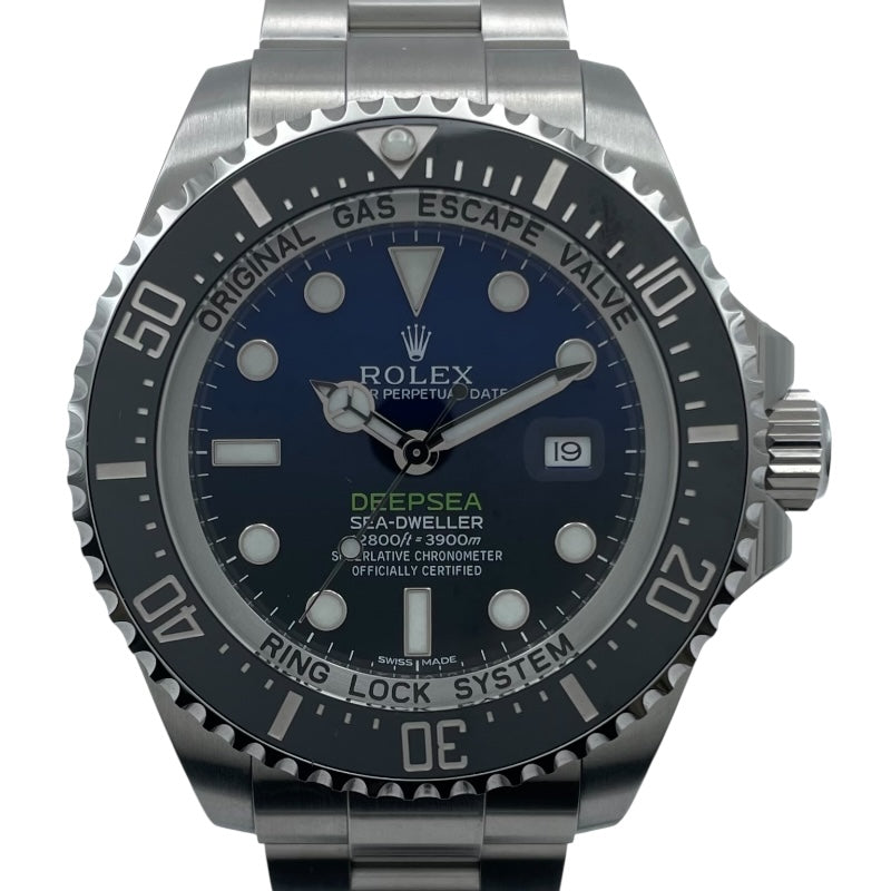 ROLEX ディープシー D Blue 116660 Blue SS Men's Watch