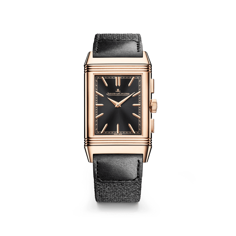 JAEGER-LECOULTRE Reverso Tribute Chronograph Q389257J Pink Gold Hand-Wound Men's Watch