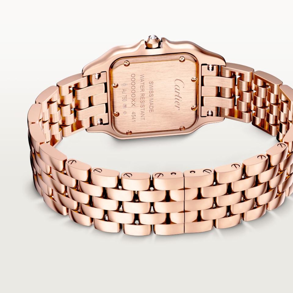 CARTIER Panthère de Cartier Watch Medium WJPN0092 Pink Gold Diamond Quartz Ladies' Watch
