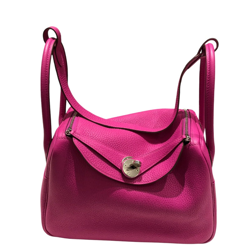 HERMES リンディ26 C刻 マグノリア SV金具 トリヨン Ladies' ショルダー Bag