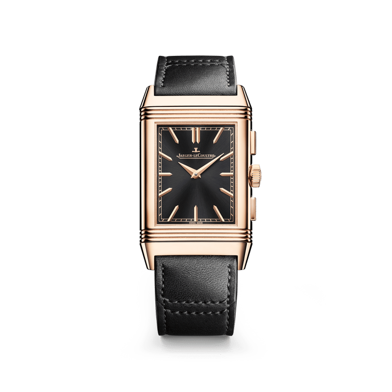 JAEGER-LECOULTRE Reverso Tribute Chronograph Q389257J Pink Gold Hand-Wound Men's Watch