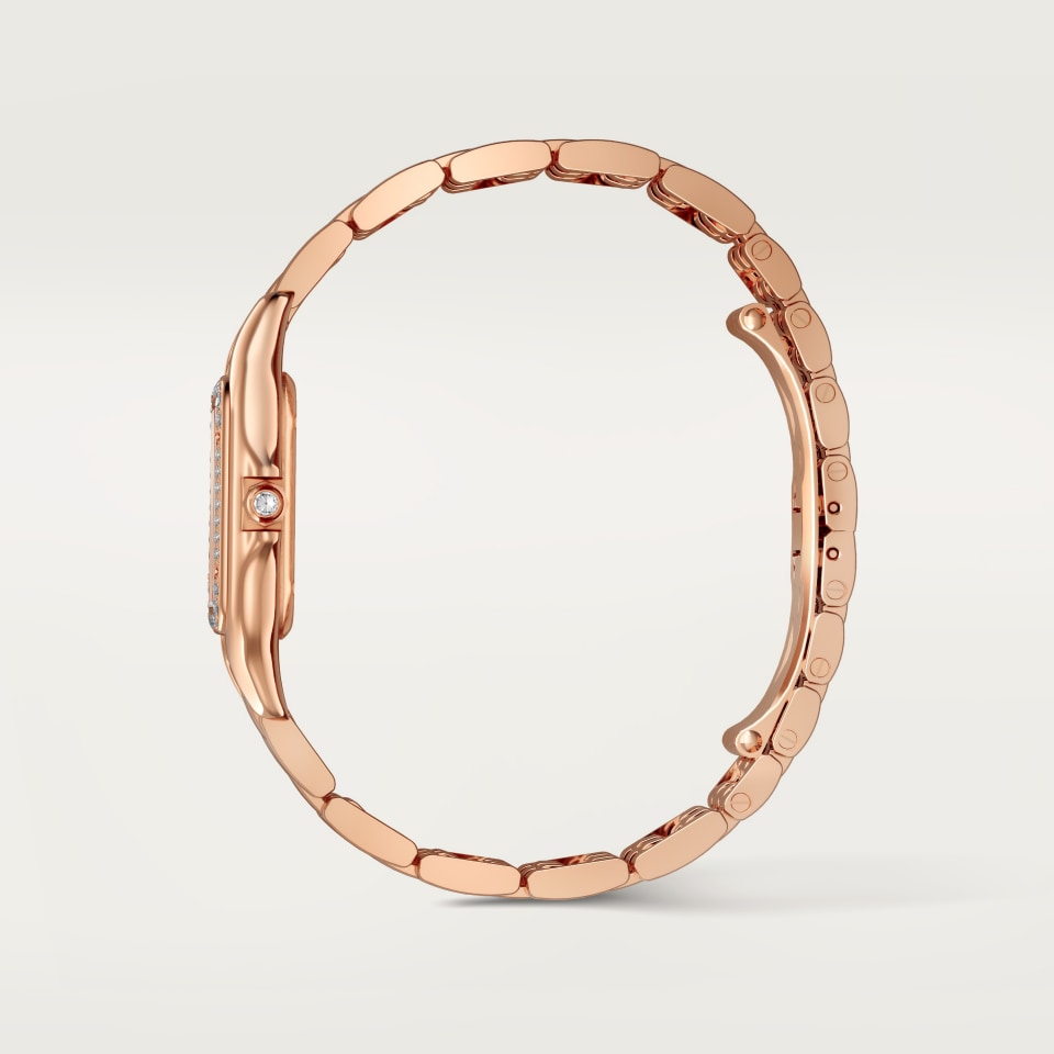 CARTIER Panthère de Cartier Watch Medium WJPN0092 Pink Gold Diamond Quartz Ladies' Watch