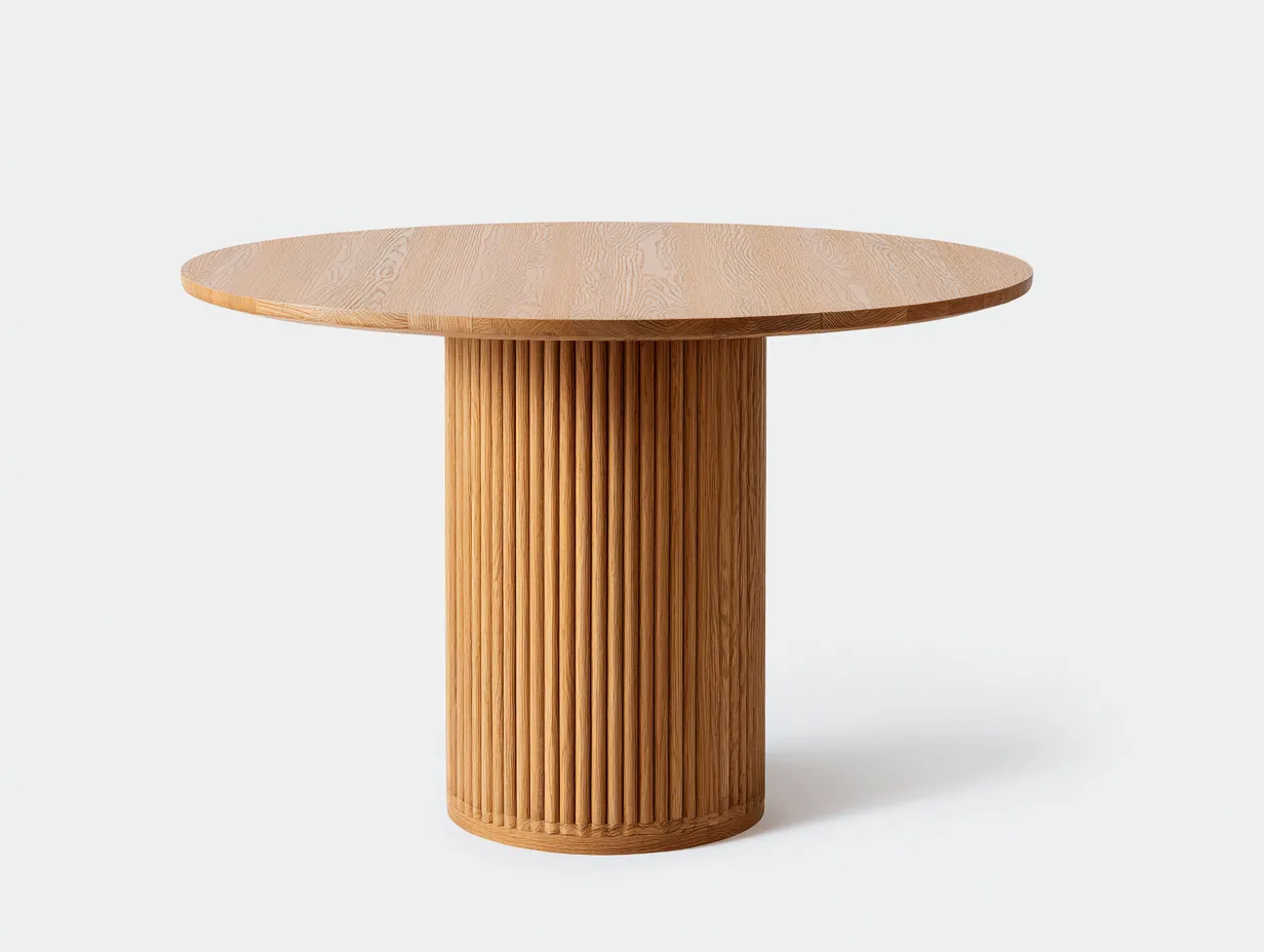 Outdoor Tables - Solid Wood - 130x130x75 cm - Brown - Modern Style-Nookupio