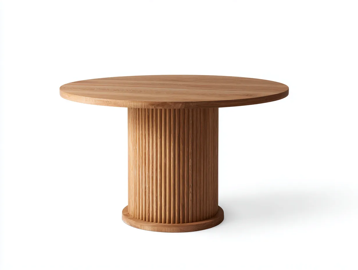 Outdoor Tables - Solid Wood - 125x125x74 cm - Brown - Modern Style-Nookupio