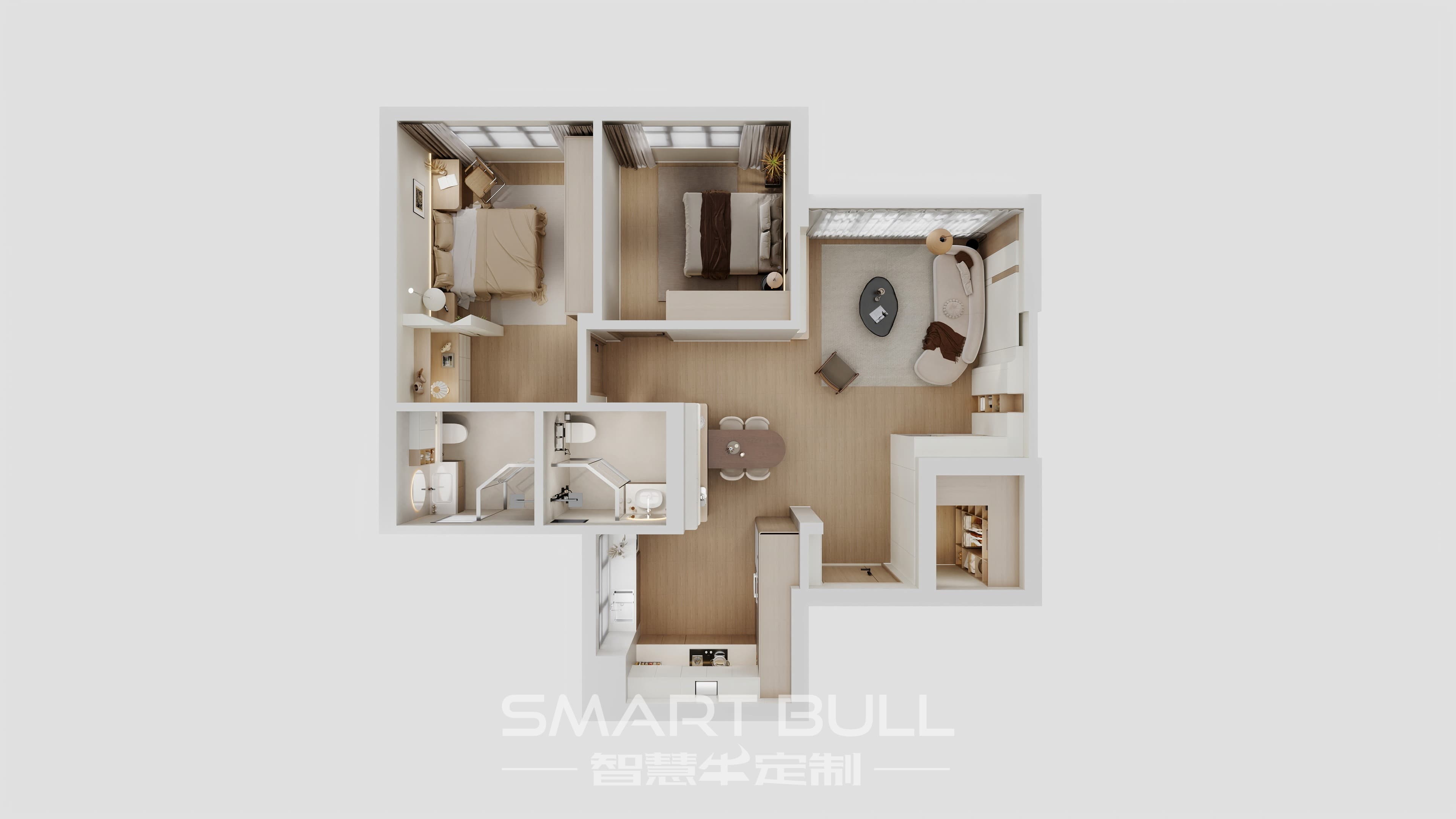Project 0013 – Toh Guan Grove @ Jurong East | 3-Room | Wabi-Sabi Wood